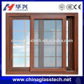 CE certificate insulated soundproof pvc sliding glass window